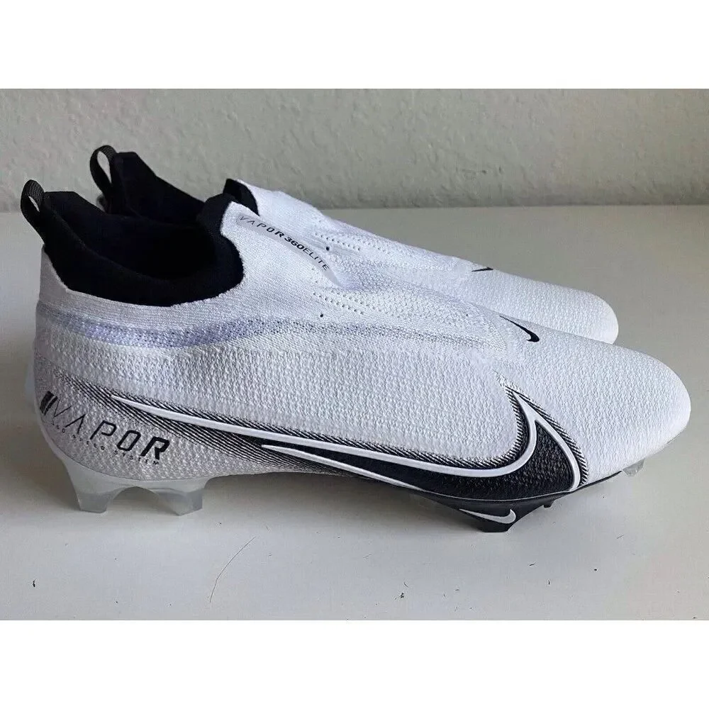 Nike Vapor Edge Elite 360 Flyknit Football‎ Cleats White CV6282-108 Men’s Sz 14
